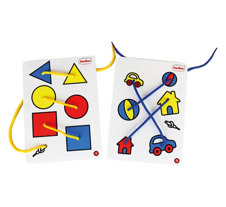 tris tras juego hilado 5 tarjetas+5 co. henbea 814