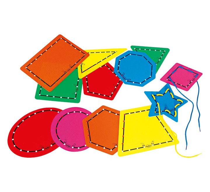 hilar figuras 12 tarjetas plastico henbea 815