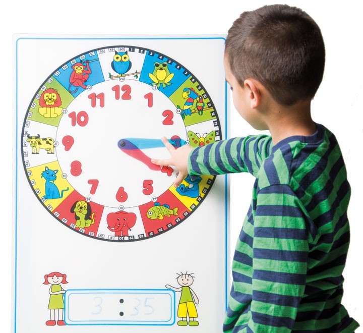 reloj manual gigante con numero 75x52cm henbea 992