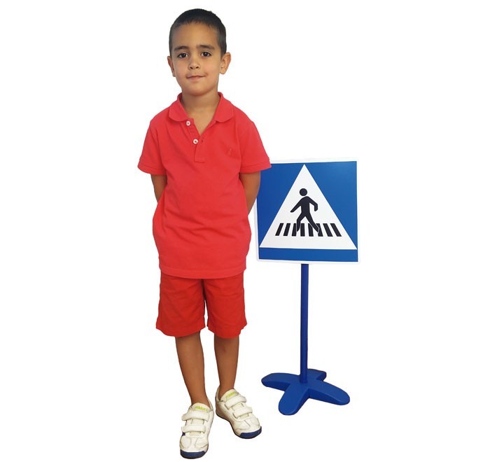 senal trafico 8mm 6 senales poste henbea 942