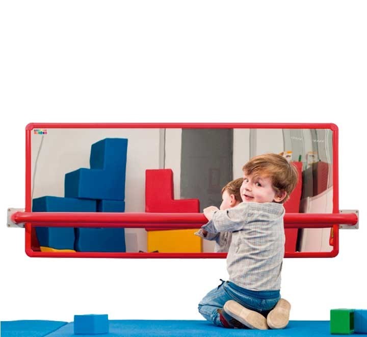 espejo inf. henbea alu. lacado 100x65cm amarillo