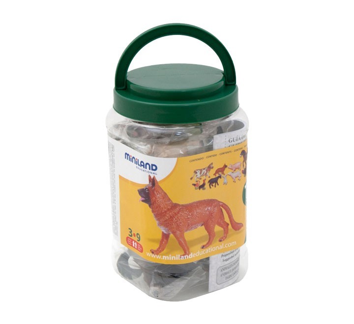 bote 11fig. anim. granja plastico miniland 27420