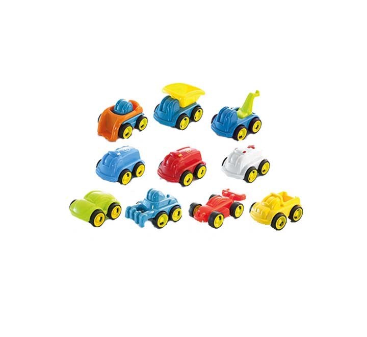 cont. 10u vehiculos plas 12cm miniland 27487