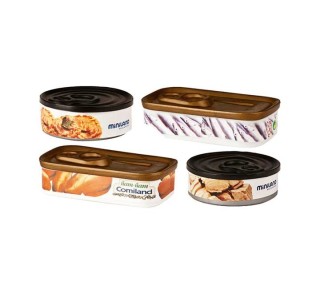 bolsa 5 pz. alimentos latas miniland 30592