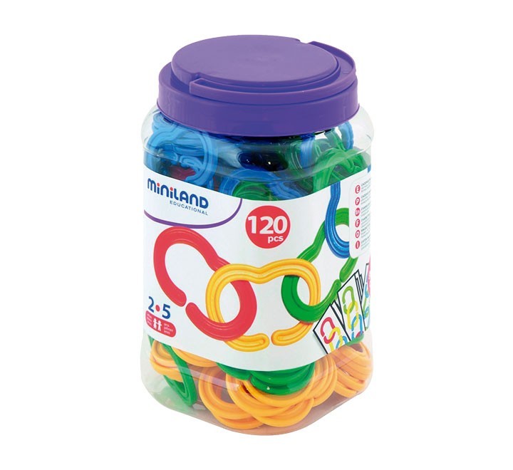 b120un. cadenas engarzables planas miniland 31712