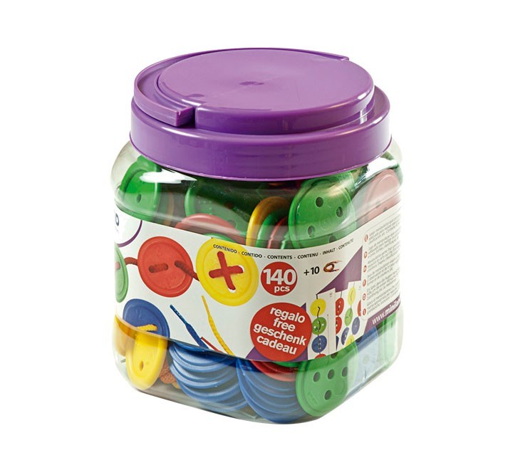 b.140un +10 cord. ensartar botones miniland 31715