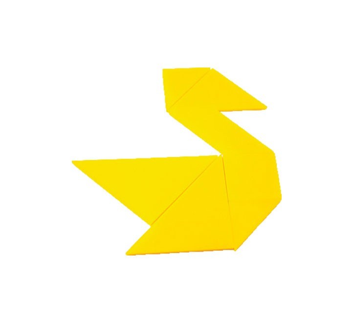 bote 84 pz. miniland 12 tangrams 31727