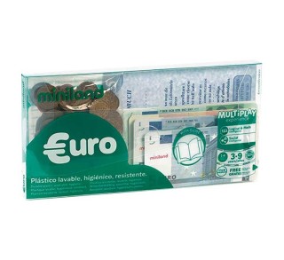 juego euro 28billetes+80moneda+guia miniland 31908