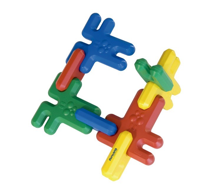 c. 36 pz. construcciones buni super miniland 32220