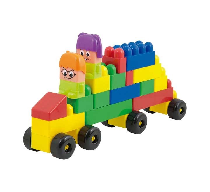 caja 96 piezas constr. miniland super blocks 32338