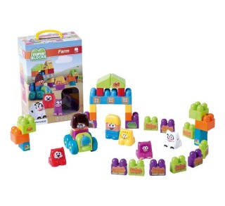 caja 38 piezas miniland super blocks granja