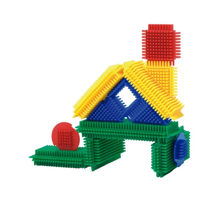 cont. 100 pz. const. pegy bricks miniland 94043