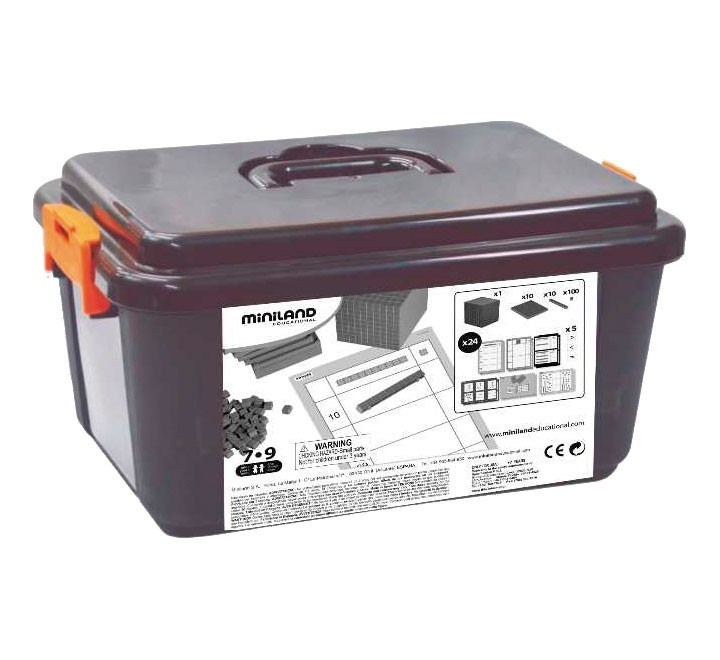 activity base 10 contenedor 121pie. miniland 95050