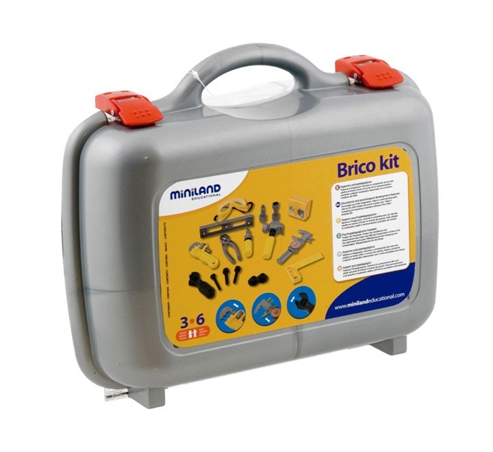 maletin 17 acc. herramientas bricolaje miniland