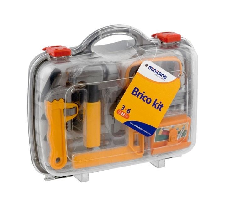 maletin 17 acc. herramientas bricolaje miniland