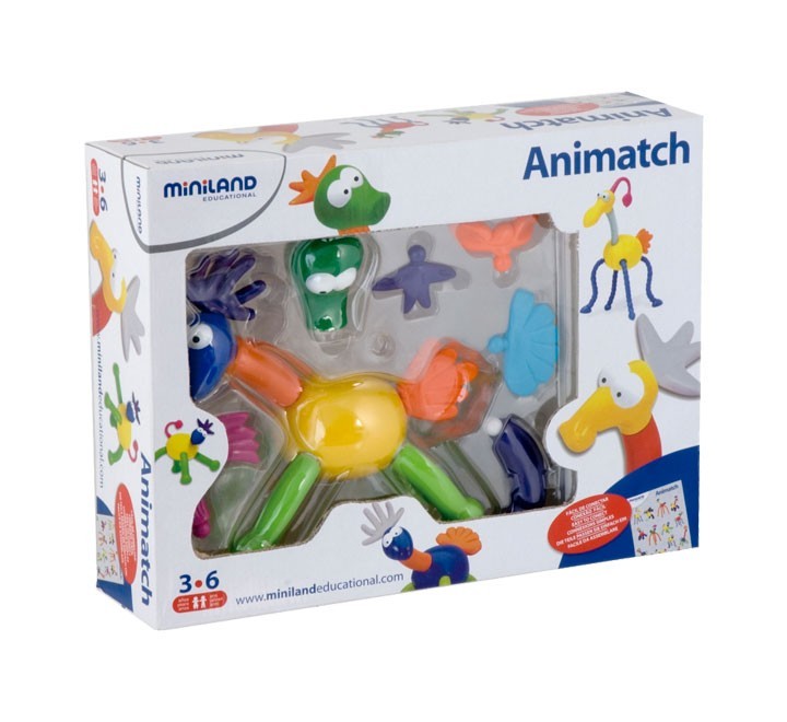 c. 31 pz. construc. animatch miniland 97217