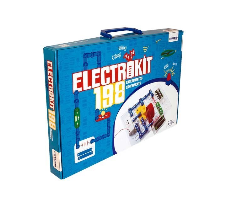 juego miniland electrokit 198 experimentos 99116