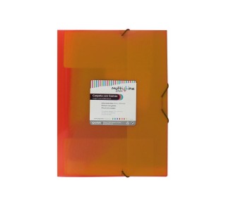 pack 6 carp. grafoplas fÂº c/solap+gom naranja