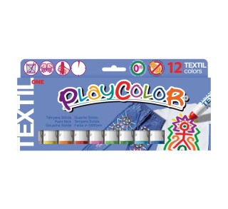 est. 12 barras playcolor textil one stdo 10gr