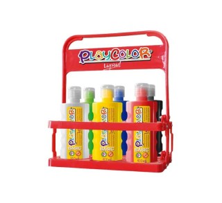 basket 6 b. erg. tempera liq. playcolor 500ml std