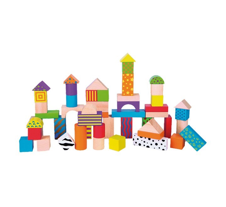 cubo 50 piezas madera andreu toys 16351