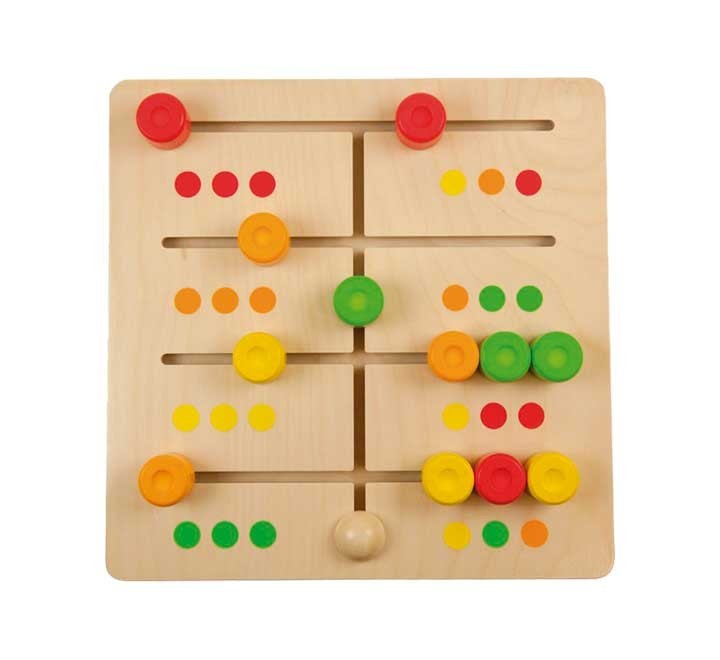 juego desplaz. andreu toys madera rel. colores