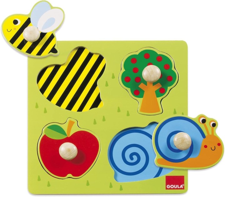 puzzle goula campo 4 pz. madera fondo tela 53010
