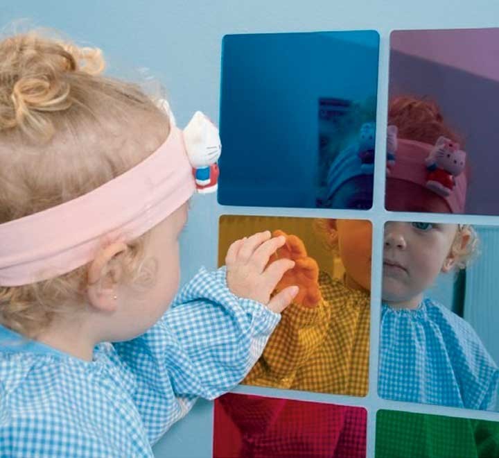 set 6 espejos amaya colores 15x15 411757