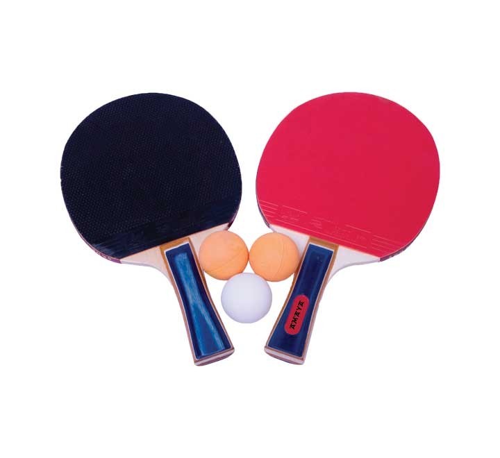 set 2 palas+3 pelotas amaya tenis mesa 672400