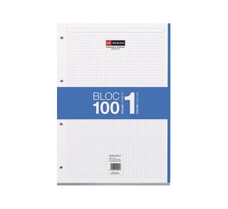 rec. 100h. miquelrius  a4 cuadricula azul
