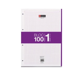 rec. 100h. miquelrius  a4 cuadricula violeta