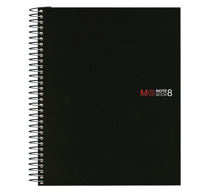 cuad. esp. miquel rius notebook 8 a4 200h negro
