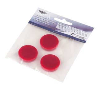 blister 3 imanes faibo 30mm rojo 60-30-03