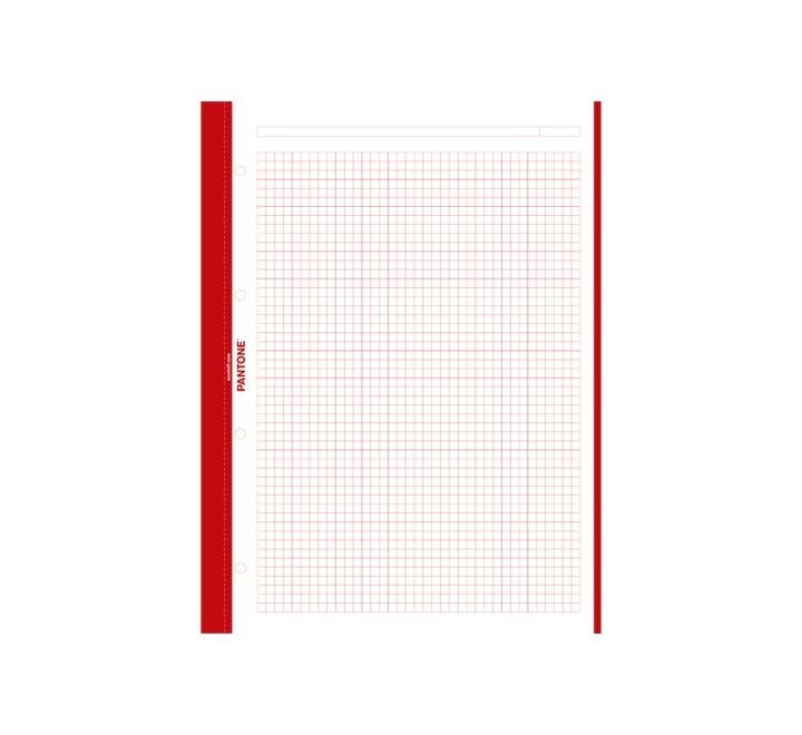 cuad. escolofi pantone basic a4 80h 5x5 90gr ro