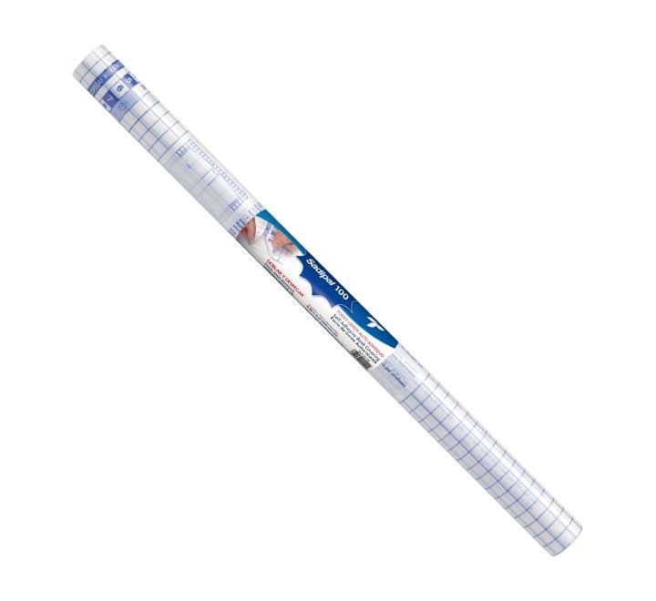 r. forro libros auto. reposicio. 100mic 0.5x3m