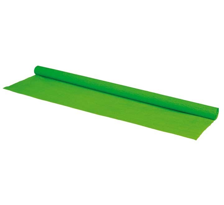 r. papel crepe sadipal 0.5x2.5m verde lima