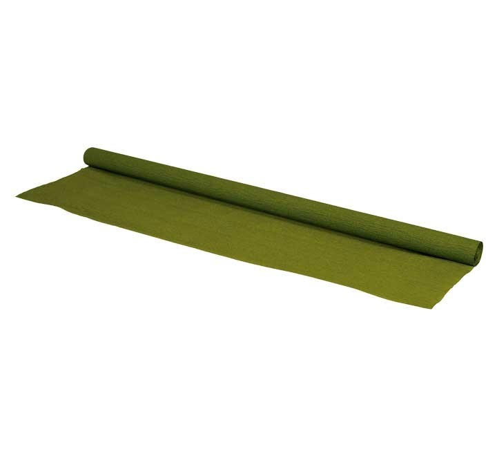 r. papel crepe sadipal 0.5x2.5m verde musgo