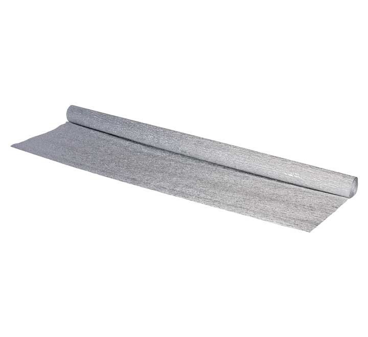papel crepe sadipal 0.5x2.5m plata brillo 11405