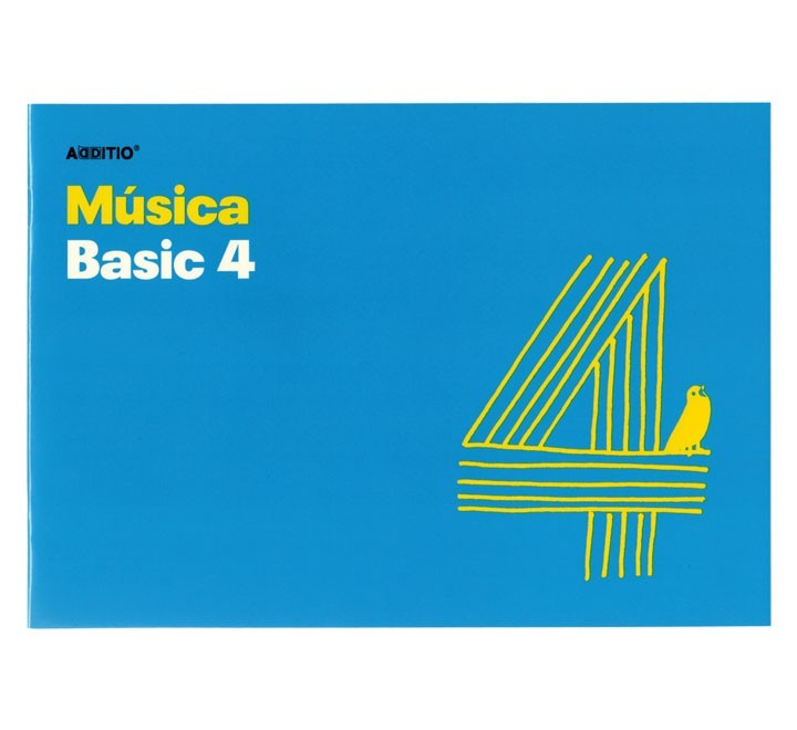 cuaderno additio mus. 4 pentagramas 20 mm 10hj m04