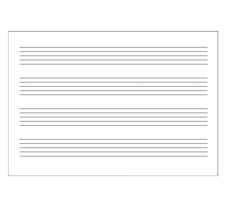 cuaderno additio mus. 4 pentagramas 20 mm 10hj m04