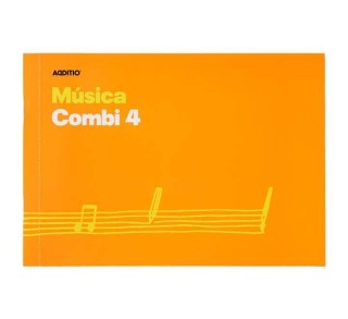 cuaderno musica combi 4 pentagram. 24h additio m45