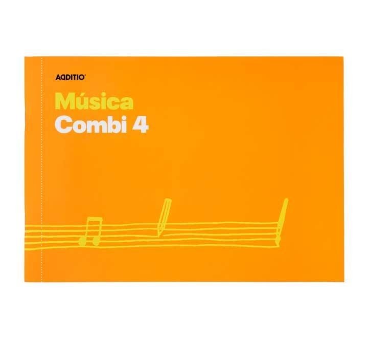 cuaderno musica combi 4 pentagram. 24h additio m45