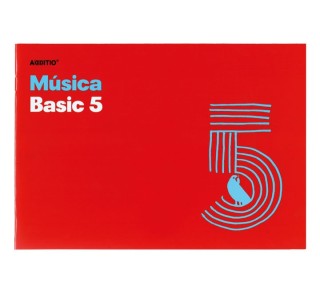 cuaderno additio mus. 5 pentagramas 16 mm 10hj m05