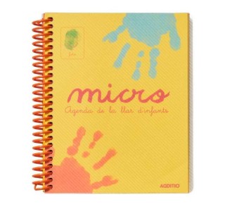 agenda additio 240pg 0-3anos 13.5x16.5 cat. a101