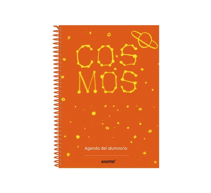 agenda additio escolar a5 cosmos 80pg cast. a112-e