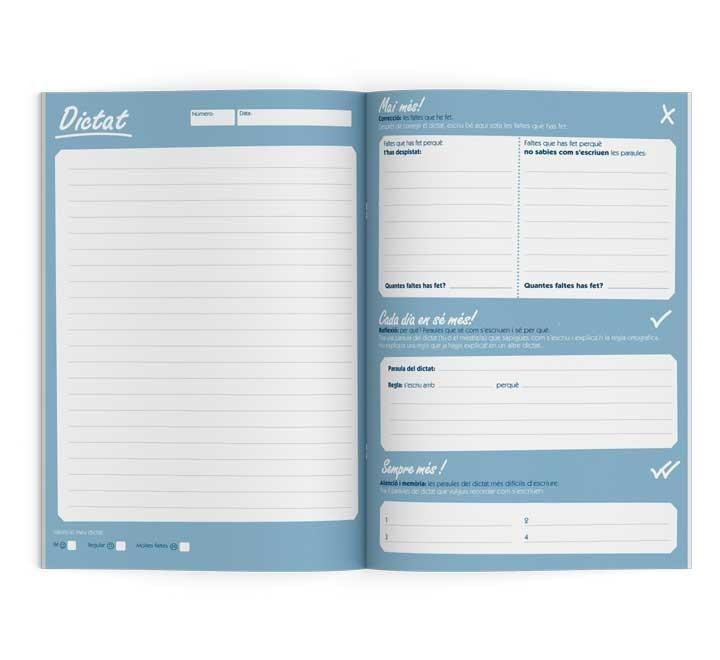 libreta esc. additio para dictados catalan d101