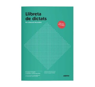 libreta esc. dictados secund. cat  additio d121