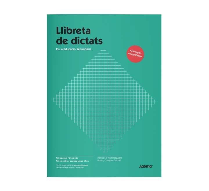 libreta esc. dictados secund. cat  additio d121