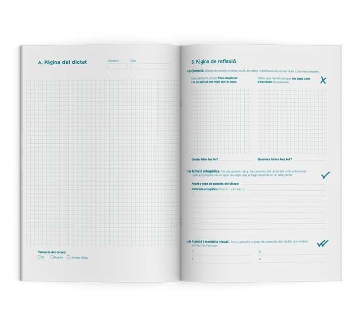 libreta esc. dictados secund. cat  additio d121