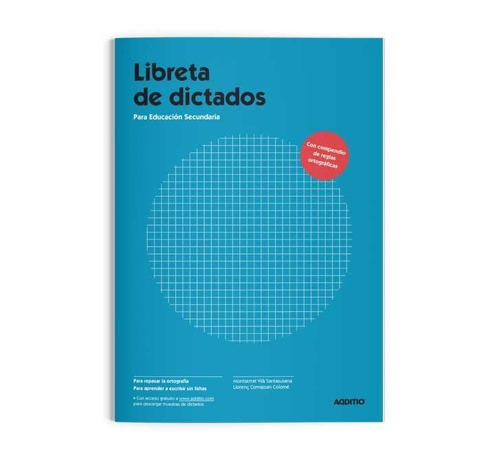 libreta esc. dictados secund. cast. additio d122